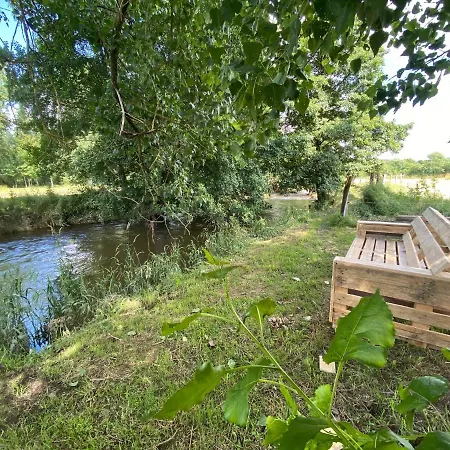 Le Héron - De Charme Clôturé, Accès à La Rivière - 6 Ou 10 Personnes